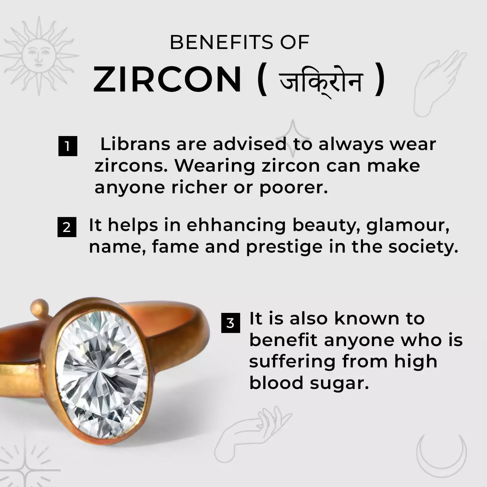 ZIRCON (Jarkan) STONE Zircon Stone Benefits Zircon Price, 57% OFF